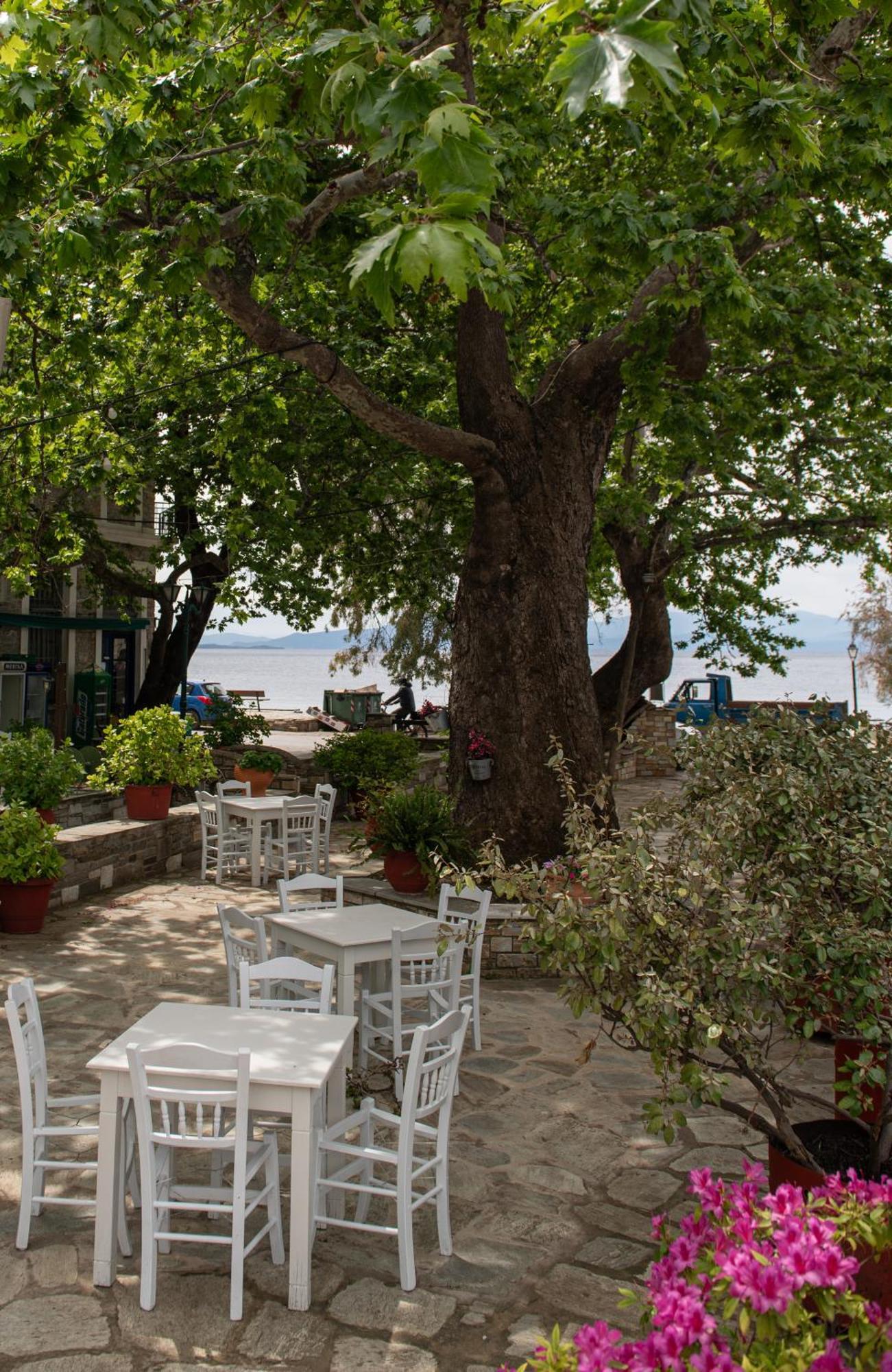 Karavia Lux Inn Афисос Екстериор снимка